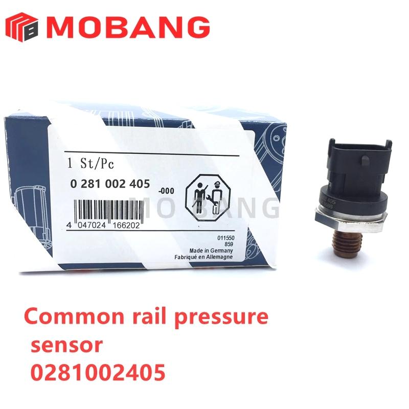 New 0281002909 Fuel Rail Pressure Sensor 0281002867 3140127000 For HHYUNDAI Tucson KIA FFIAT DUCATO BMMW 0281002909