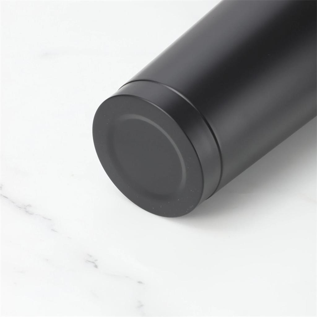 500/750ml Coffee Cup 304 Stainless Steel Double -layer Thermal Mug Cooling Drinks Straw Cup Portable Coffee Tea Mug Water Bottle