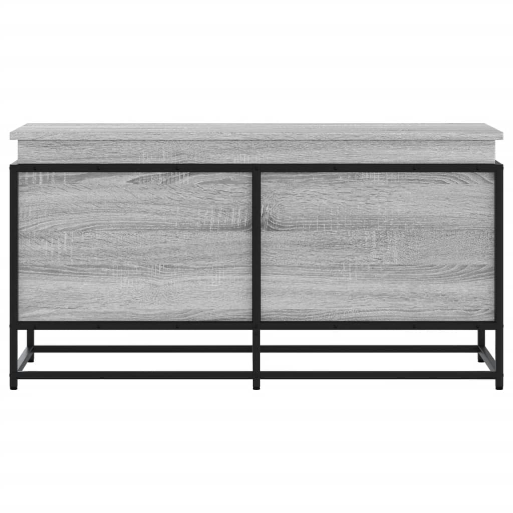 Storage Box with Lid Gray Sonoma 100 X 40 X 51.5 Cm