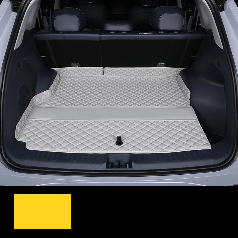 Custom For Geely EX5 Galaxy E5 Proton E.MAS 7 2024-2025 Car Boot Mat Rear Trunk Liner Cargo Leather Floor Carpet Tray Protector