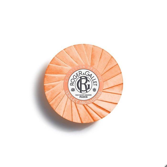 Seife - Roger &; Gallet - Mignardise-Nelke - 100 g - Parfümiert - Sanft zur Haut