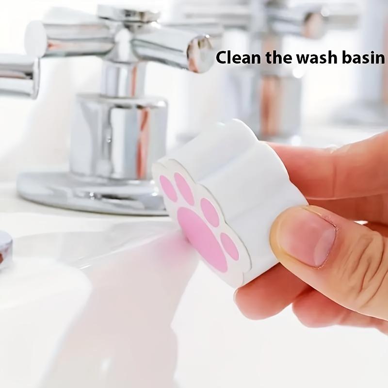 Mirror Faucet Cleaner Magic Spongen Instant Stain Removal Descaling Spotless Glass Surfaces Restroom Cleaning Tool Home Supplies