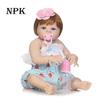 Soft Silicone Simulation Reborn Baby Dolls Artificial Infant Companion Doll
