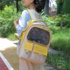 Cat Bag Out Portable Cat Backpack Pet Space Capsule Car Riding Artifact Double Shoulder Crossbody Dog Large Capacity Cat Box