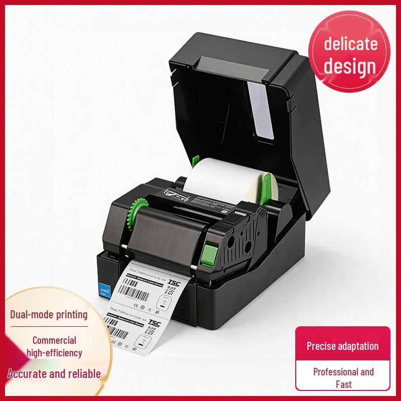 Durable Industrial Thermal Barcode & Label Printer: Direct/Transfer
