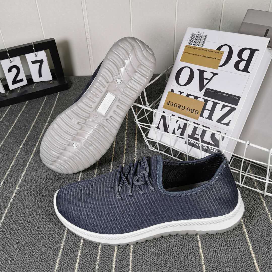 

весенние новые тканевые туфли, одинаковые для мужчин и женщин, мужские спортивные и повседневные подошвы, шнурки, обувь для ходьбы 39-44 (simple) серый