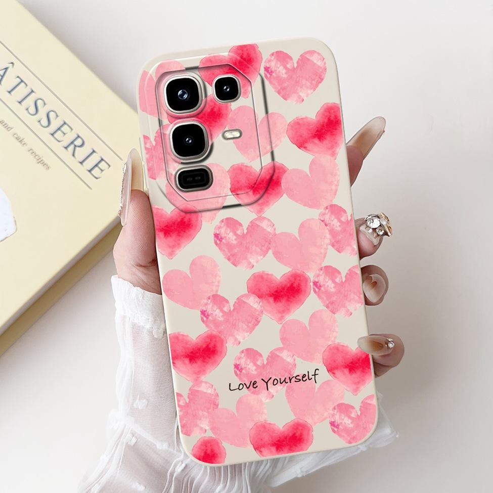 6.78" For Infinix Note 50s X6870 Back Cover For Infinix Note 50s Case Luxury Fashion Lover Cartoon Cool Painted Silicone Bumper