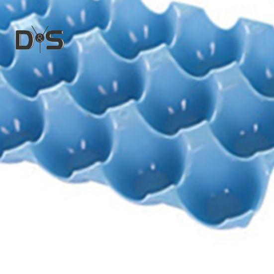 HOW-E 2Pcs Eggs Rack Multi-Color Reusable Plastic 15 Grids Eggs Storage Plate for Kitchen