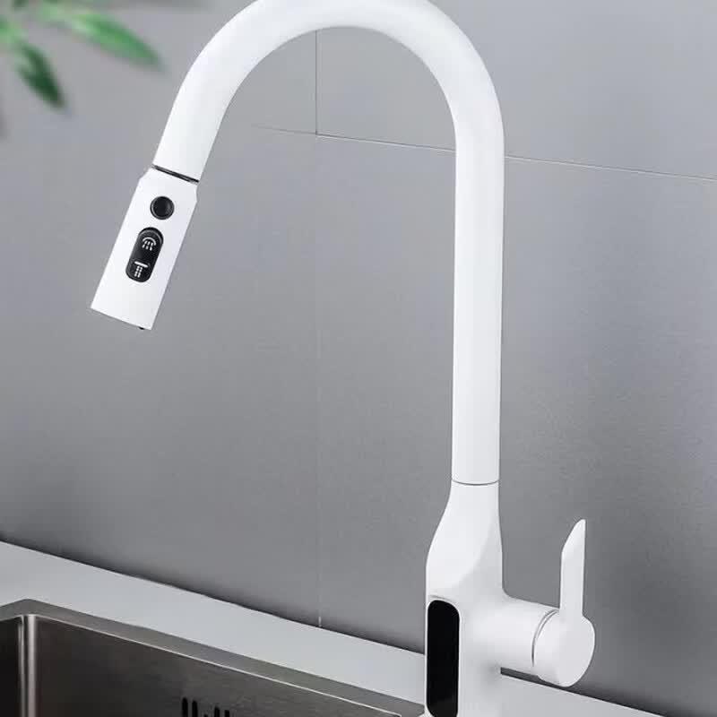 Xibaomu Digital Pull-out Kitchen Faucet