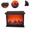 , Realistic Flame Atmosphere Light, Electric with Flickering LED, Fake Fireplace, Home Decoration