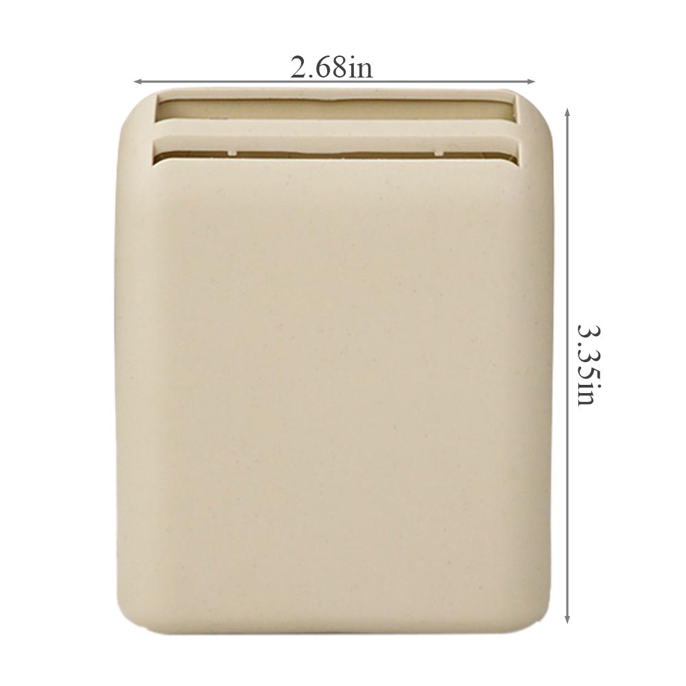 Car Auto Seat Crevice Plastic Storage Box Card Phone Holder Organizer Reserved Design For Pocket Accessories