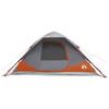 Instant Tent with Roof Grey and Orange 305 x 215 x 140 cm