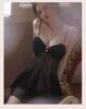 Spring Sexy Mesh Nightgown Flirty Lingerie Pajama Set