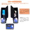 SGALUPA Armrest Console Box for Toyota Ace 200 Blue LED Small Item Storage Interior Set of H200 Series GL 2004 Compatible with Toyota HIACE Regius