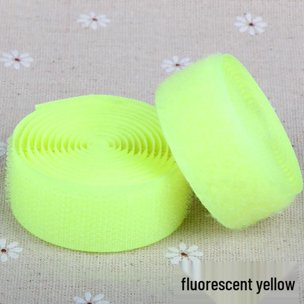 Colorful Self-Adhesive Velcro Cuffs: 2cm Hook & Loop Fastener for Clothes and Shoes