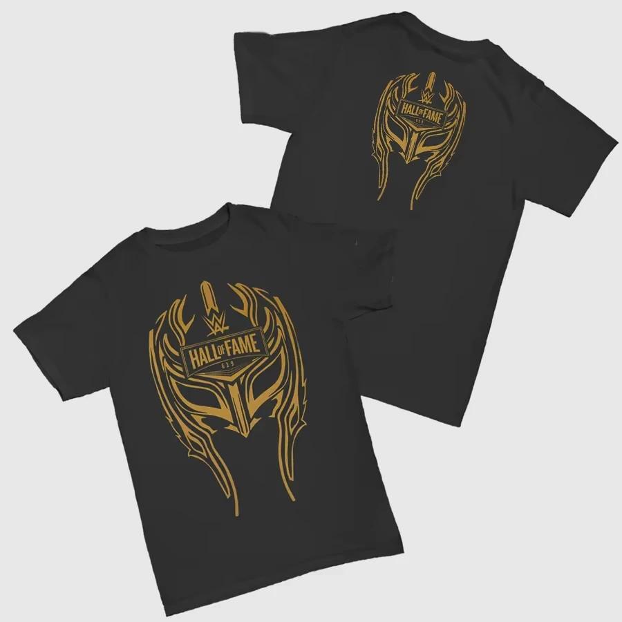 2025 New Man of Mystery Rey Mysterio Wrestling T-shirt Short Sleeve Cotton Base Top Men Women Loose Comfortable Round Neck Tops