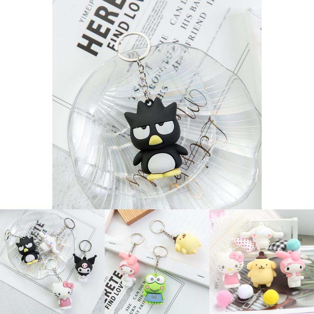 Entzückende Japanische Cartoon-Puppe Ornamente Epoxid Pudding Hund Frosch Melody Schönes Spielzeug für Sammler und Fans