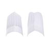 Gorros de Cocinero Profesionales Ligeros y Transpirables Para Entornos de Cocina y Procesamiento de Alimentos Restaurante 5 Piezas