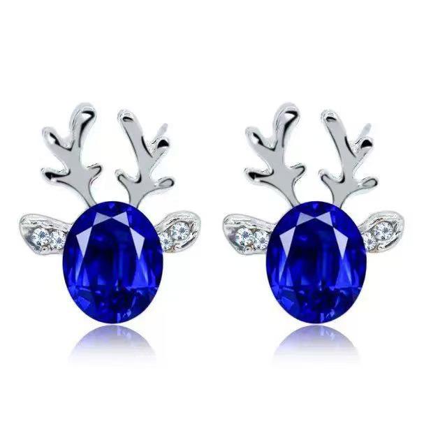

Christmas Reindeer Cartoon Earrings: Simple, Fashionable, Versatile