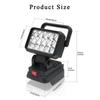 For Makita 18V Li-ion Battery Tool Accessories 15 Beads LED Working Light Lamp Flashlight Torch Spotlight Emergency Tool Light