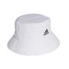 Adidas Logo Print Fisherman Hat Unisex Hats White H36811
