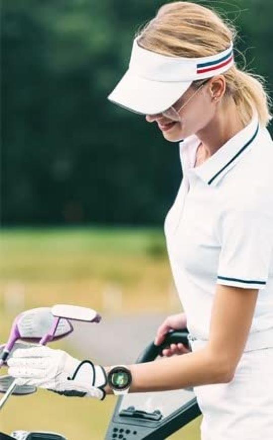 Voice Caddie A2 Golf Fully Elevation Distance Distance Hazard Green Undulation Function [Voice Caddie] Watch, Waterproof, IPX7, Display, 3-Point