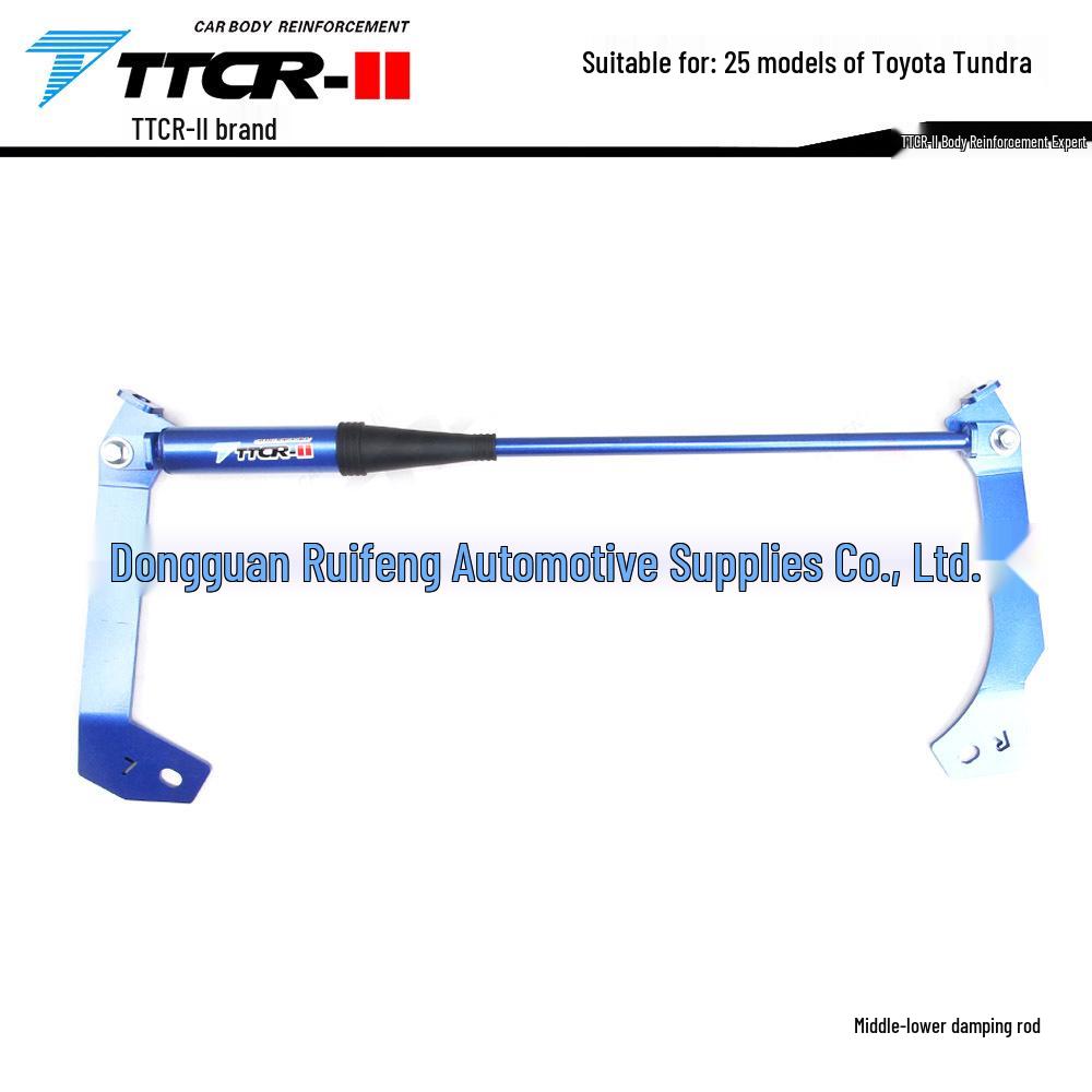 Toyota Land Cruiser LC300 Chassis Parts: Shock Absorber, Tundra Anti-roll Bar, Strut Bar, Balance Bar.