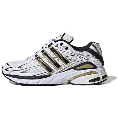 Adistar Cushion Hvit Svart Gull Metallisk Unisex Joggesko IH3386