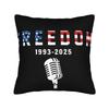 Pillow Cover Charlie Kirk  Cute Funny Pillow Case For Office Car Home Decor Pillowcases