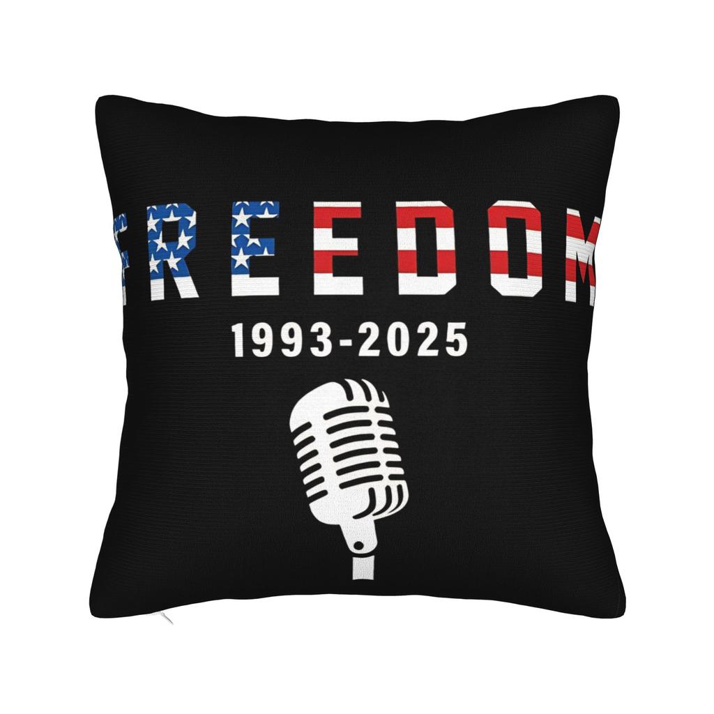 Pillow Cover Charlie Kirk Cute Funny Pillow Case For Office Car Home Decor Pillowcases