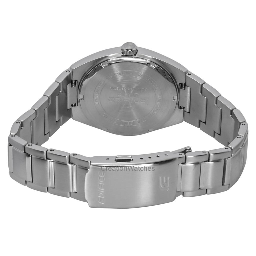 Casio Edifice Analog Stainless Steel Black Dial Quartz EFB-109D-1AV 100M Men's Watch