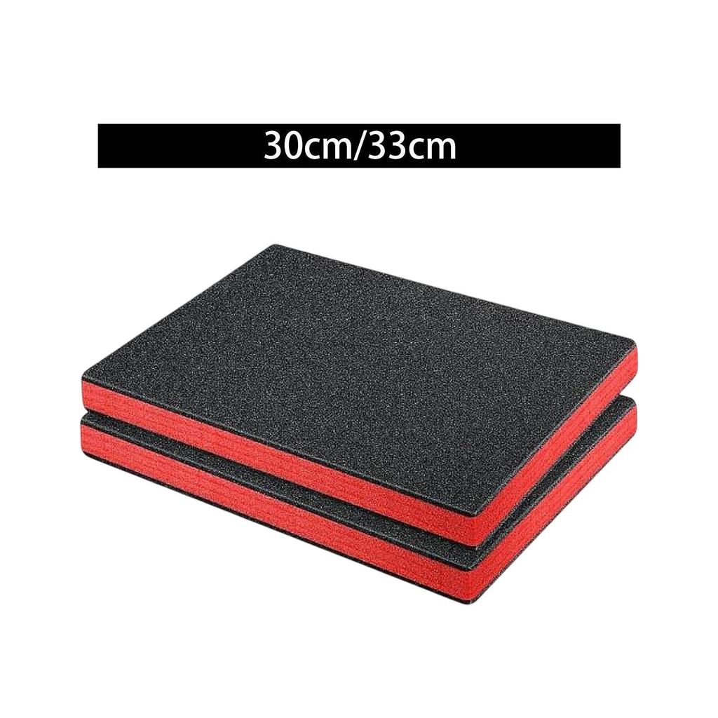 2x Tool Box Foam Inserts Practical Non Slip Professional Epe Foam for Tabletop Miniatures Toolbox Transport Storage Padding