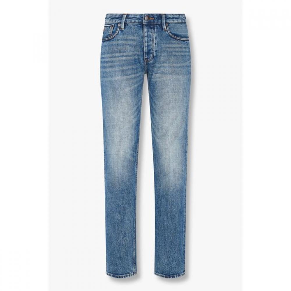 

Emporio Armani Men S Denim pantS With Logo Detail waShing A515106007 32