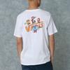Vans Asian Artist Collaboration Series Graphic Print Short Sleeve T-Shirt Men Tops White VN0A4RASWHT