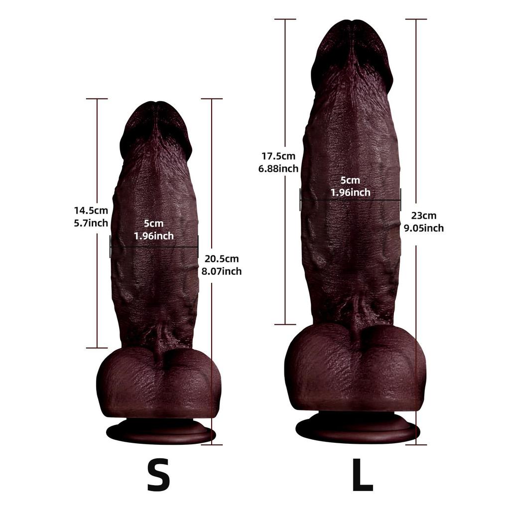 Realistic Thrusting Dildo Women Silicone Powerful Suction Cup Penis Anal G-spot Stimulator Couple Play Vaginal Orgasm Massager Orgasm Adult Sex Toys