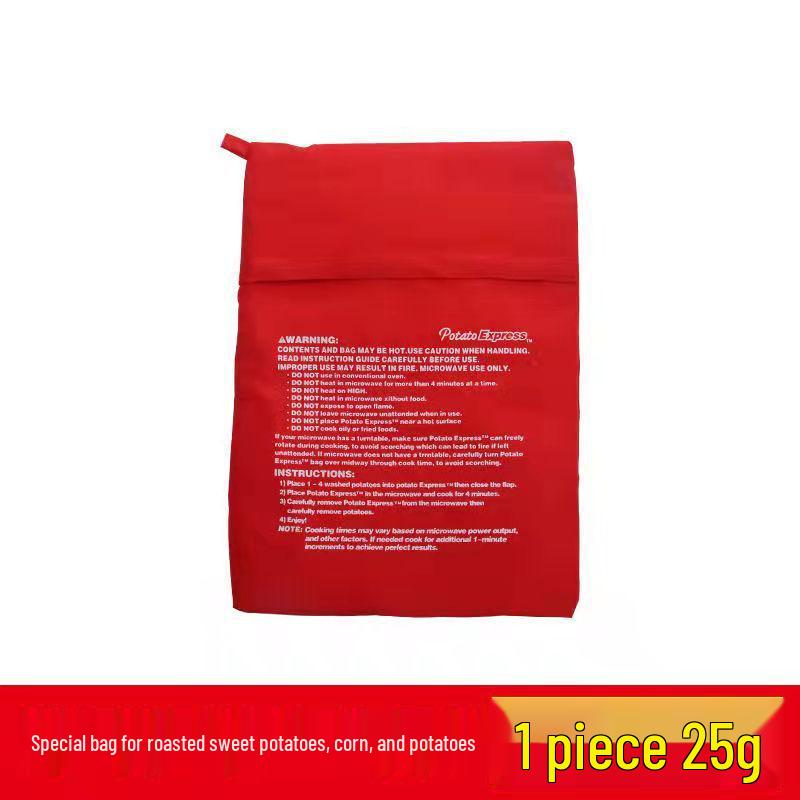 

Пакет для микроволновки Potato Express для идеально запеченного сладкого и обычного картофеля