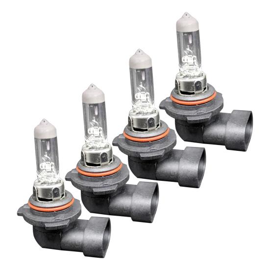 Ampoules de phares halogènes améliorées 9005 feux de route H11 feux de croisement 3 fois plus lumineuses Motif d'éclairage super focalisé