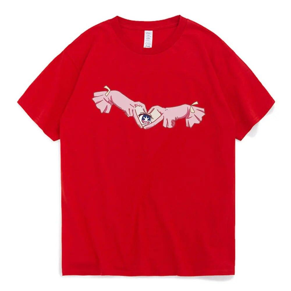 2023 nowy Oshi No Ko Anime Ai Hoshino Kawaii T koszula kobiety i unisex japońska koszulka unisex z motywem kreskówkowym z krótkim rękawem letnie koszulki bawełniane