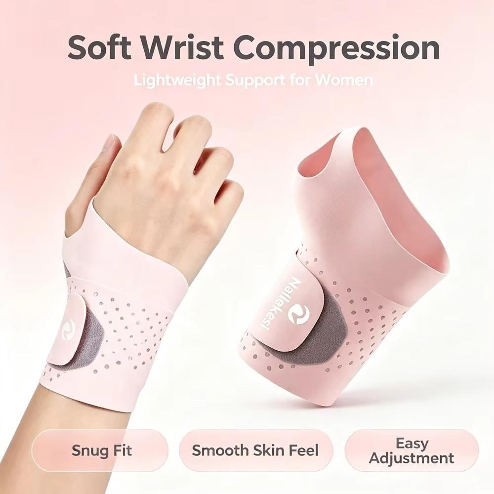 Breathable Compression Wrist Wrap Ultra-Thin Wrist Protector Quality Wrist Support Brace  Women