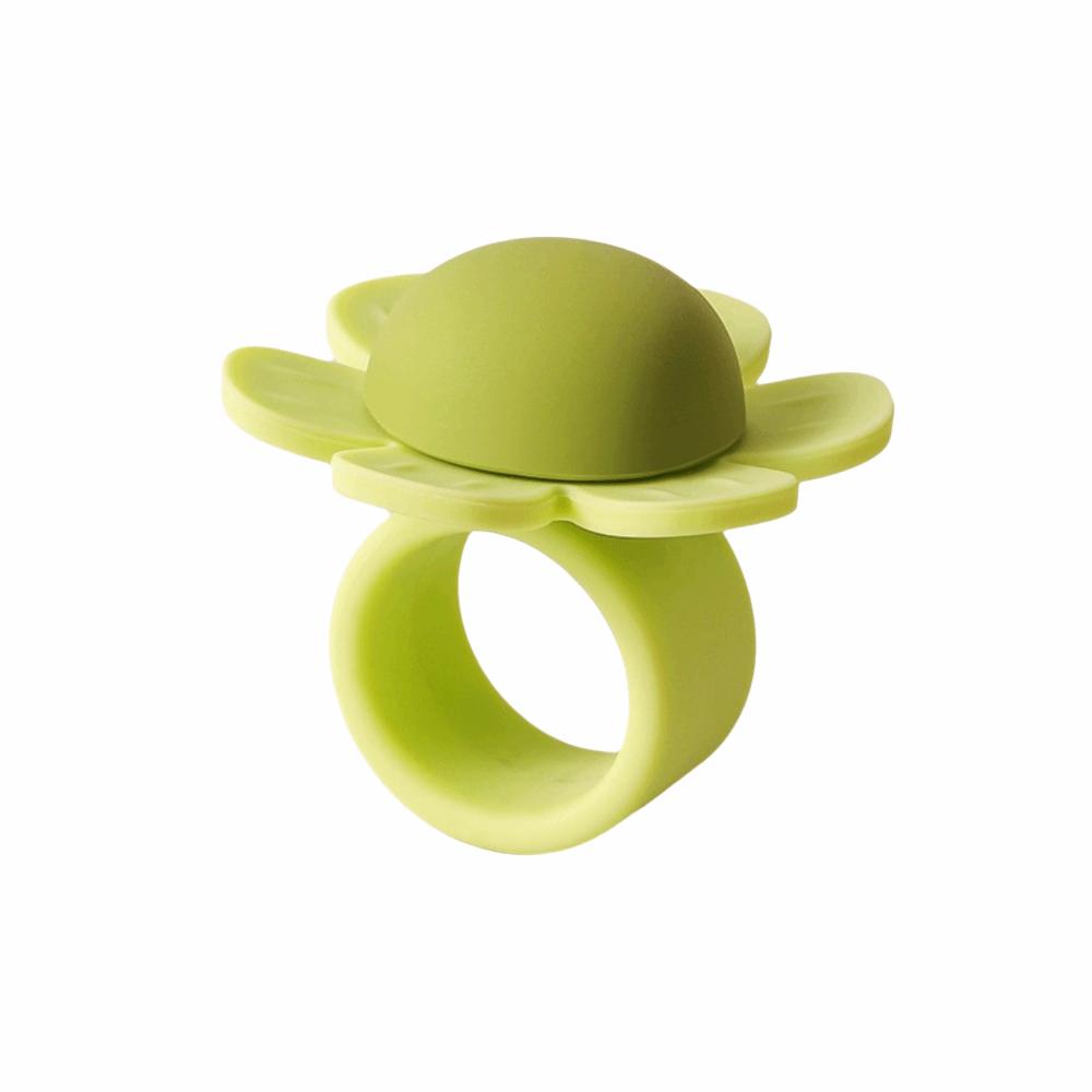 

New Cartoon Flower Door Handle Protector Anti-Collision Silent Protection Door Handle Stopper Resuable Door Knob Cover Home Use зелений