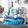 1pc Dragon Battle Heroic Quest Flannel Blanket,Ultra Soft Warm Plush Throw for Home Bedroom Bed Sofa Cover Camping Picnic gift Y72419