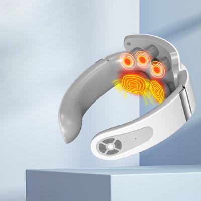 Instrument Massager Intelligent Pulse Hot Compress Neck Physiotherapy Instrument Electric Cervical Vertebra Massager Vibration Neck Protector
