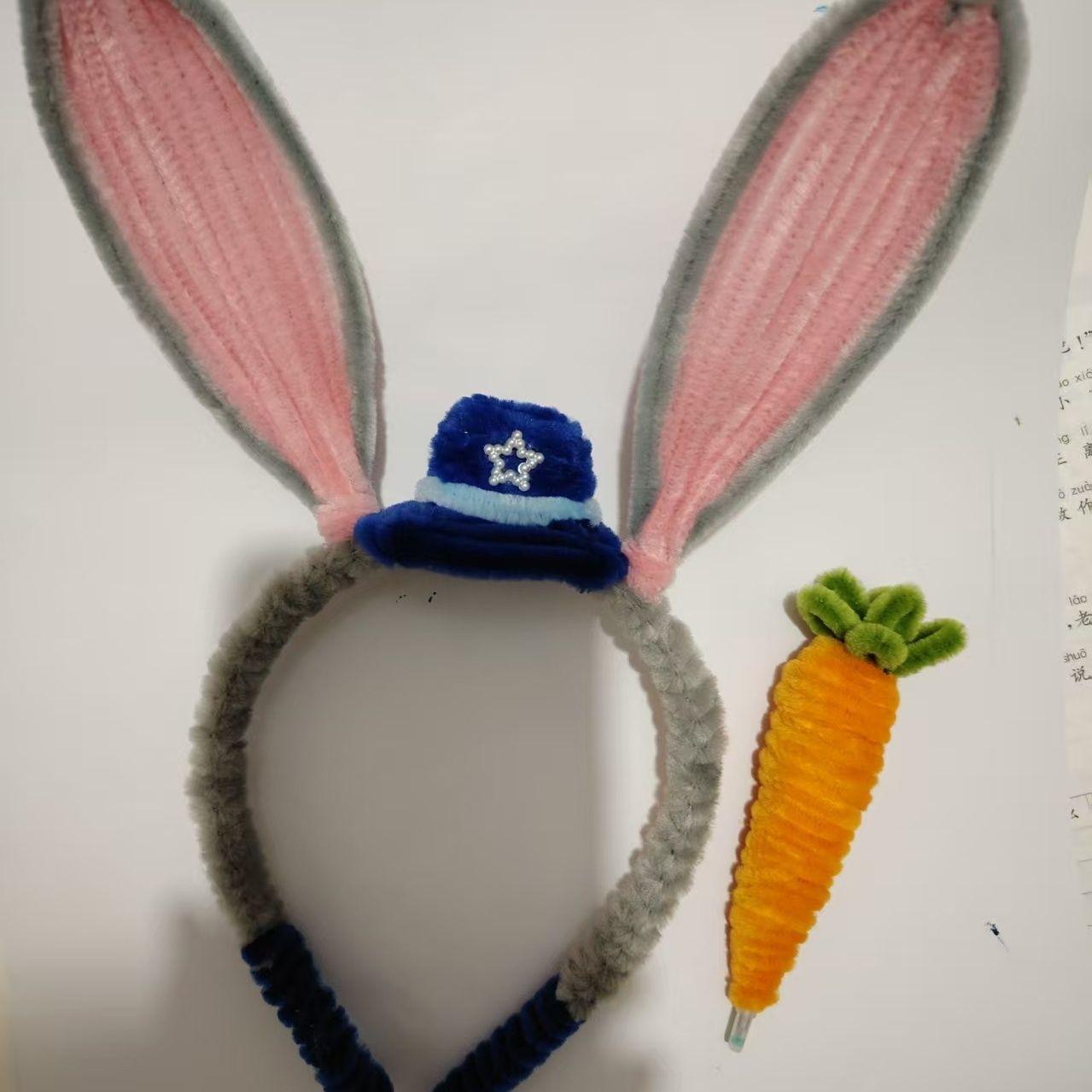 

Cute Rabbit Hair Bands for Children as the picture1