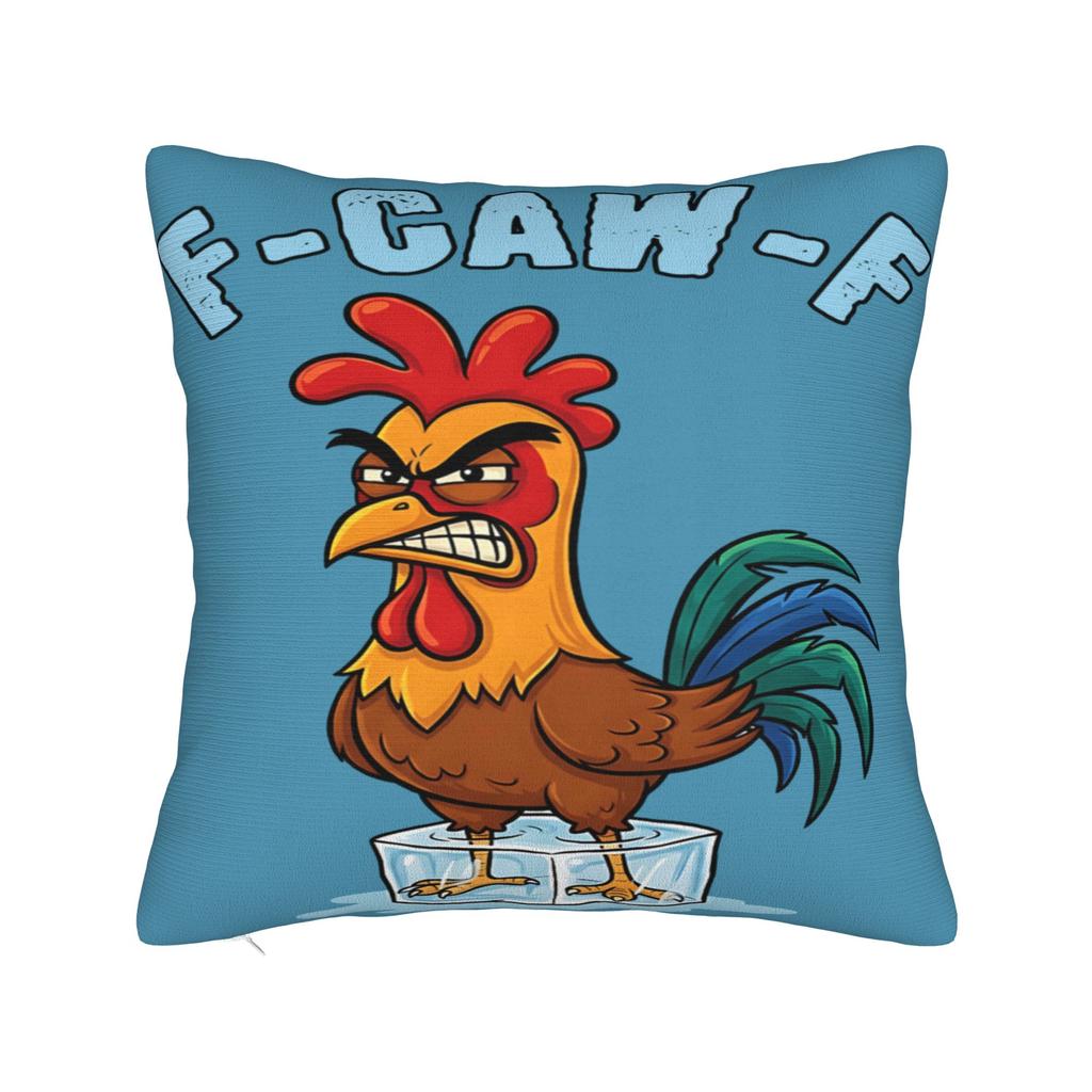 Chicken F-CAW-F  Pillowcases  Vintage Pillow Case For Sofa Car Home Decor Comfy Pillow Cover