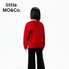 Little MO&Co. Kids' Cat Print Pullover Sweater