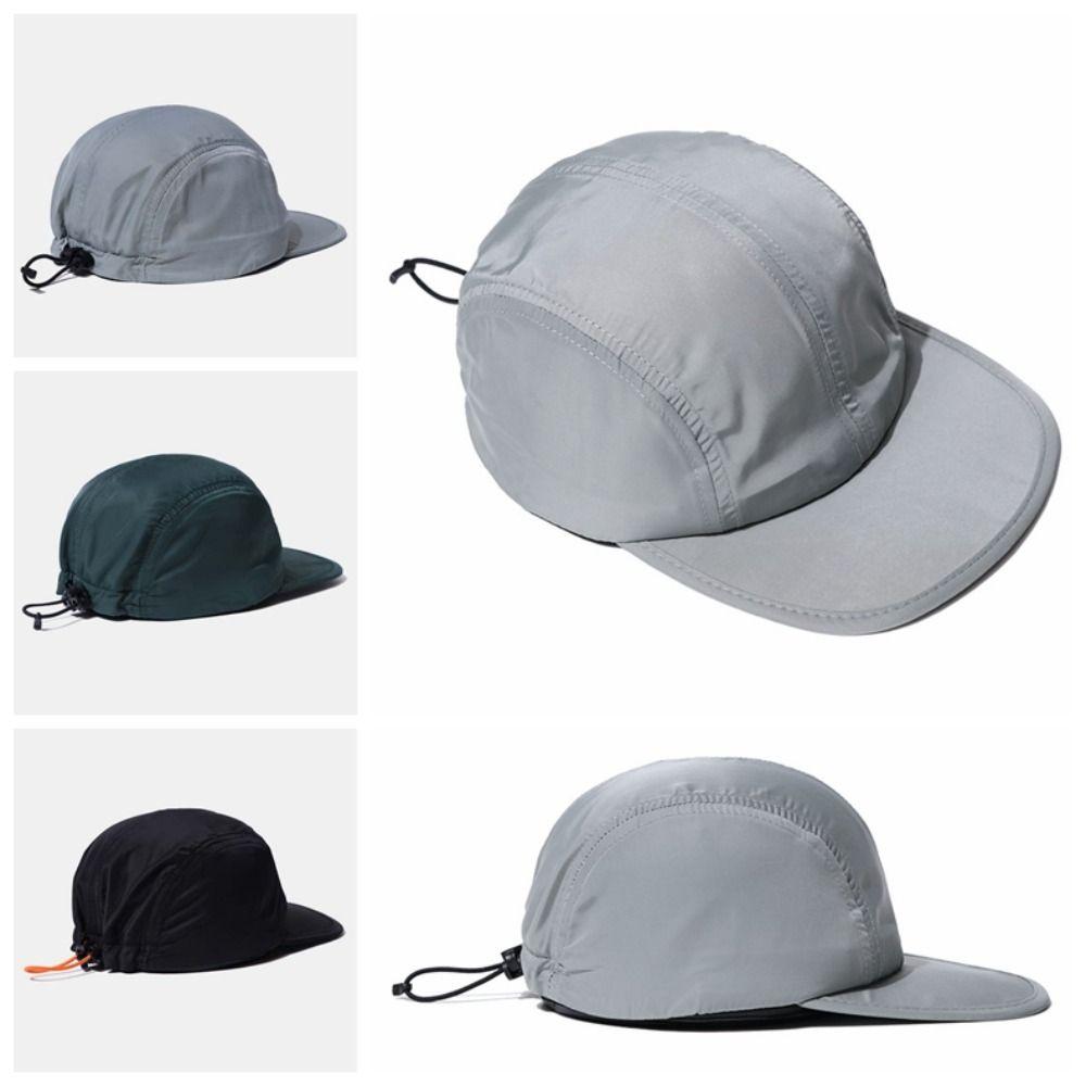 Adjustable Baseball Cap Drawstring Design Snapback Hats Fashion Sunshade Cap  Unisex