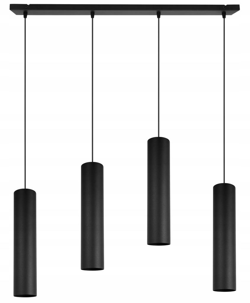 MODERN CEILING HANGING LAMP BLACK LED LAMP