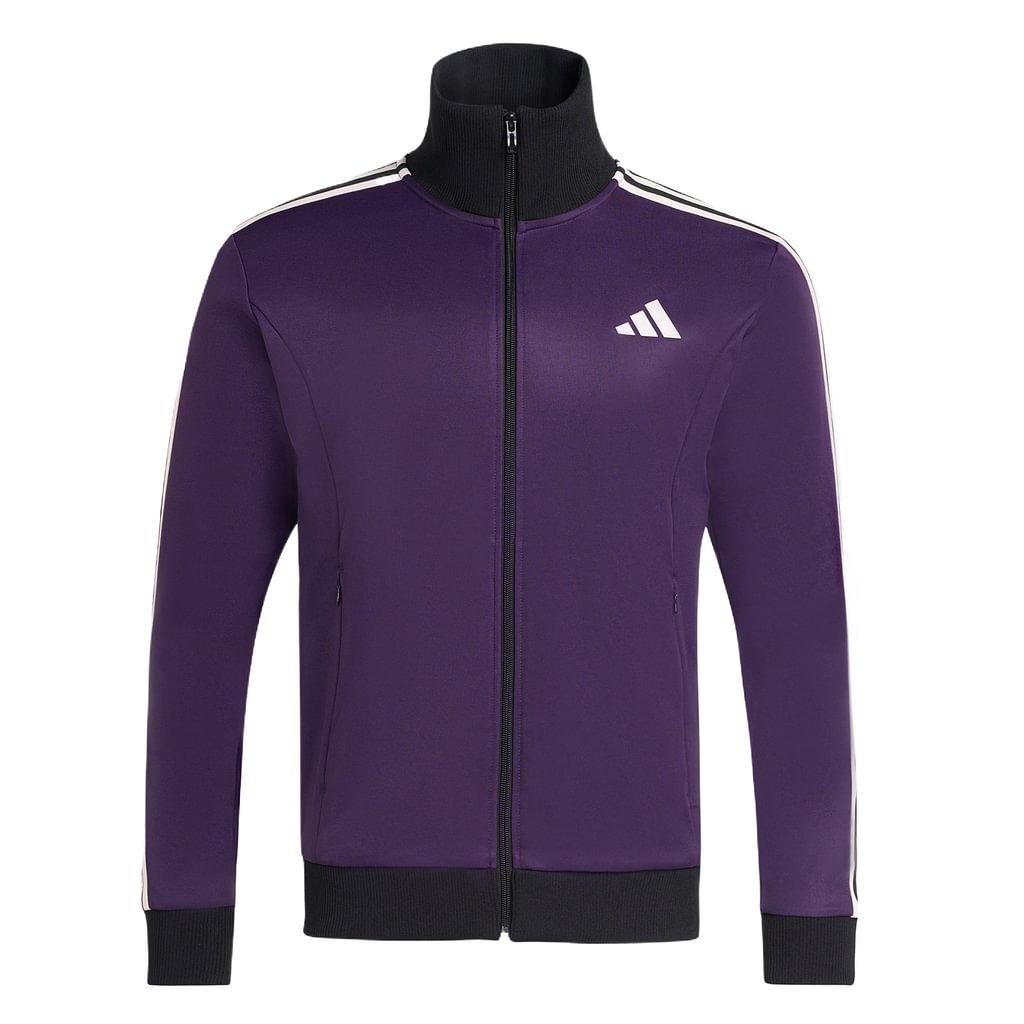 Adidas 3 Stripes Jacket Men s Legendary Purple KT0839 M