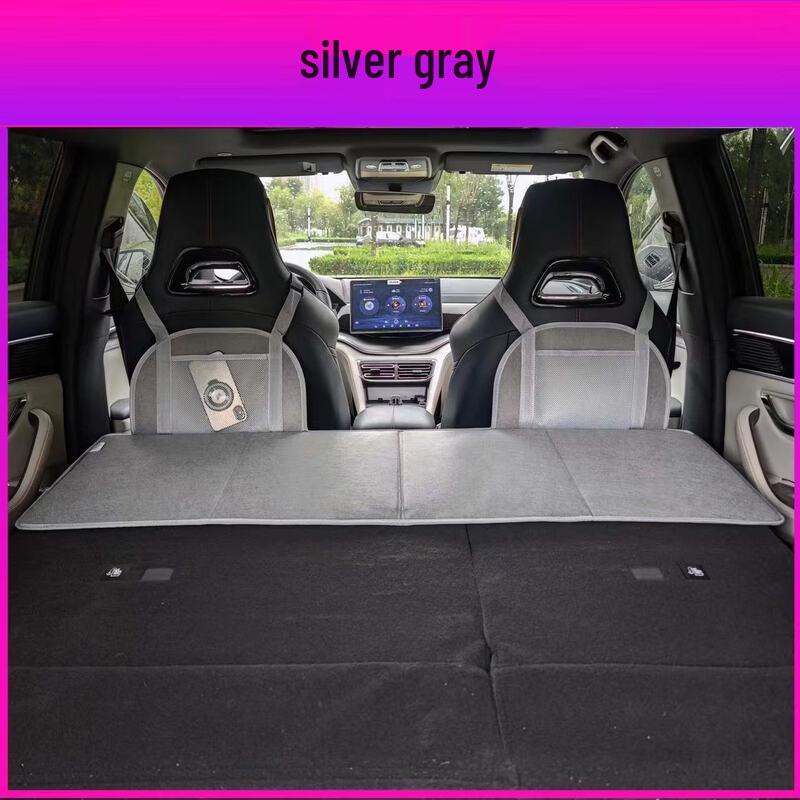 OEING Foldable Non-Inflatable Car Backseat Travel Bed