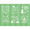 6 stk/sett Blomstersommerfugl sjablongmaler for utklippsbokvegg Liten kreativ design DIY-dekorsjablonger for maling og dekor